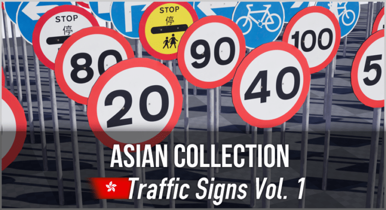 Asian Collection: Hong Kong Traffic Signs