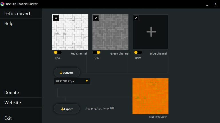 Texture Channel Packer | Defcon Network