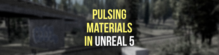 Pulsierende Materials erstellen | Sine & Time Node - Unreal Engine 5 Tutorial
