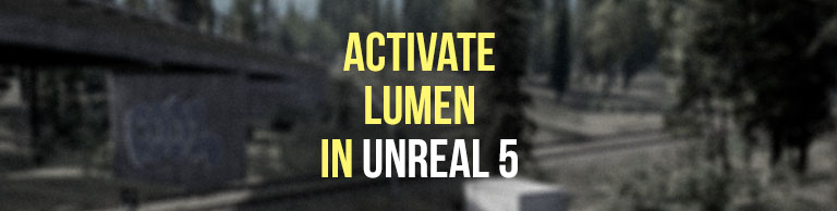 #UE5 Lumen aktivieren - Unreal Engine 5 Tutorial