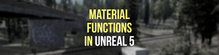 Landscape Material Function - Unreal Engine 5 Tutorial