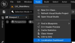 Unreal Engine Localization Tool PO Tool